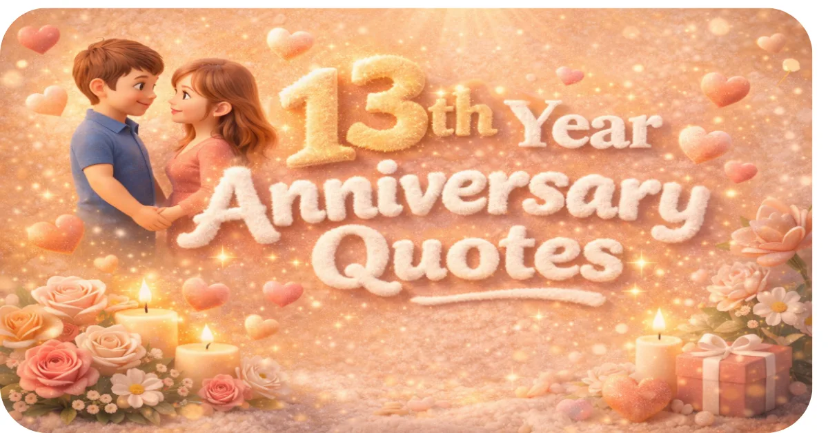 13th-year-anniversary-quotes
