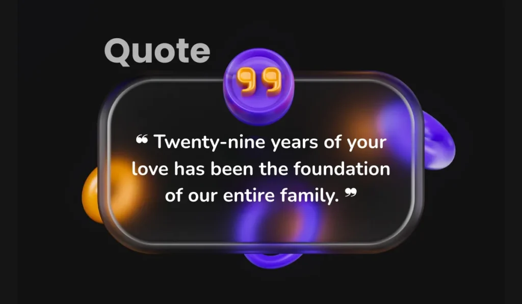 heartfelt-29th-anniversary-quotes-for-parents